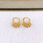 Arete de Chapa de Oro COA2740-1