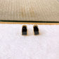 Arete de Chapa de Oro COA2772-1