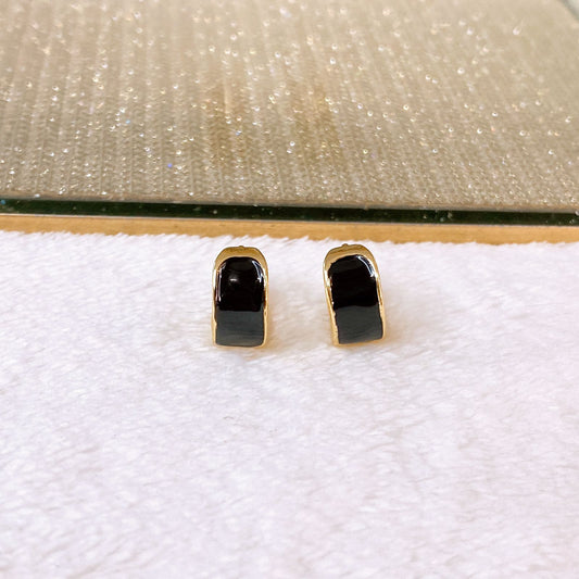 Arete de Chapa de Oro COA2772-1