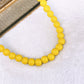Collar con Cuencas de Cristal con Acero Inoxidable CAI3423-1