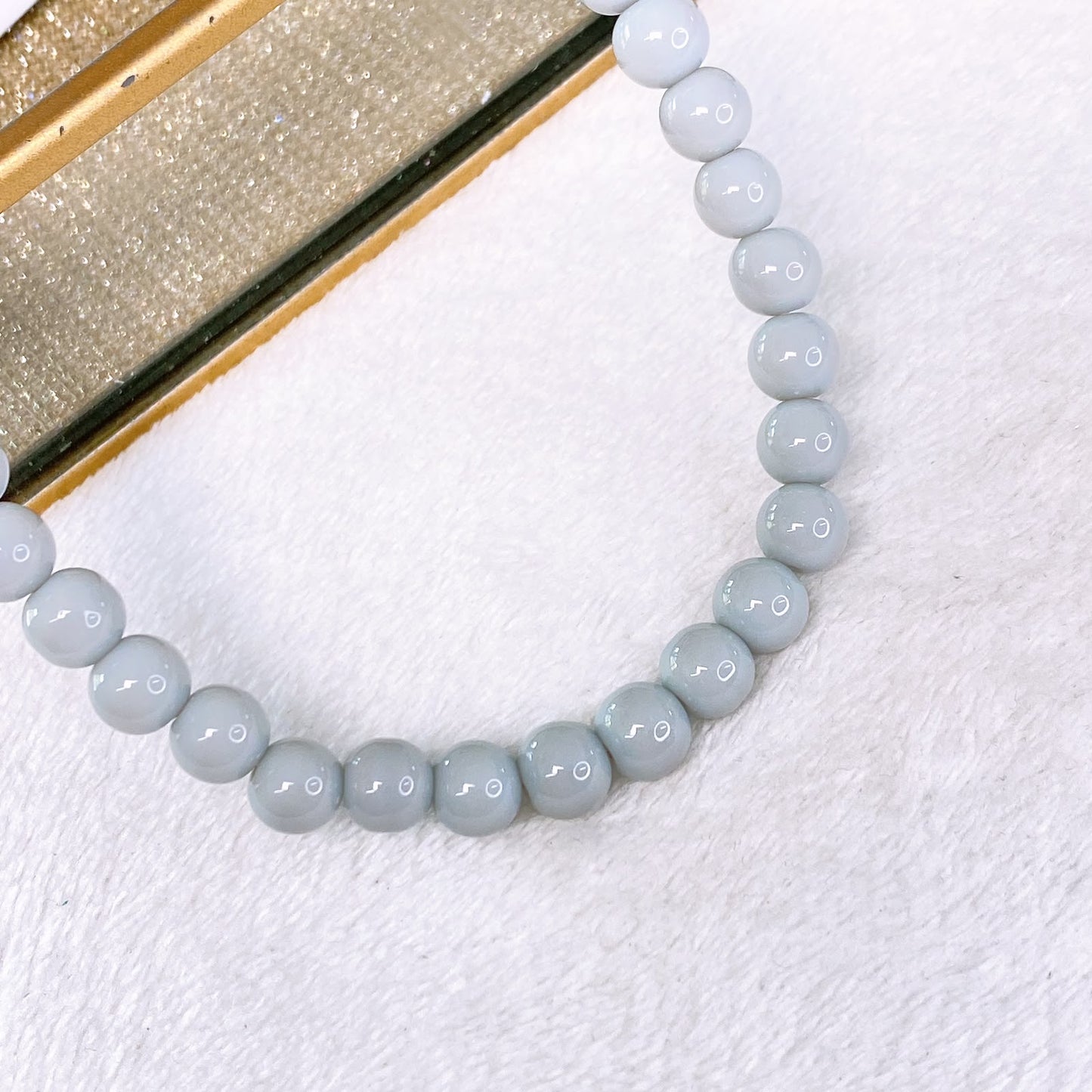 Collar con Cuencas de Cristal con Acero Inoxidable CAI3423-5