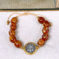 Pulsera de Acrilico y Acero Inoxidable PAI1665-1