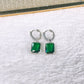 Arete de Chapa de Oro y Zirconia COA2912-4