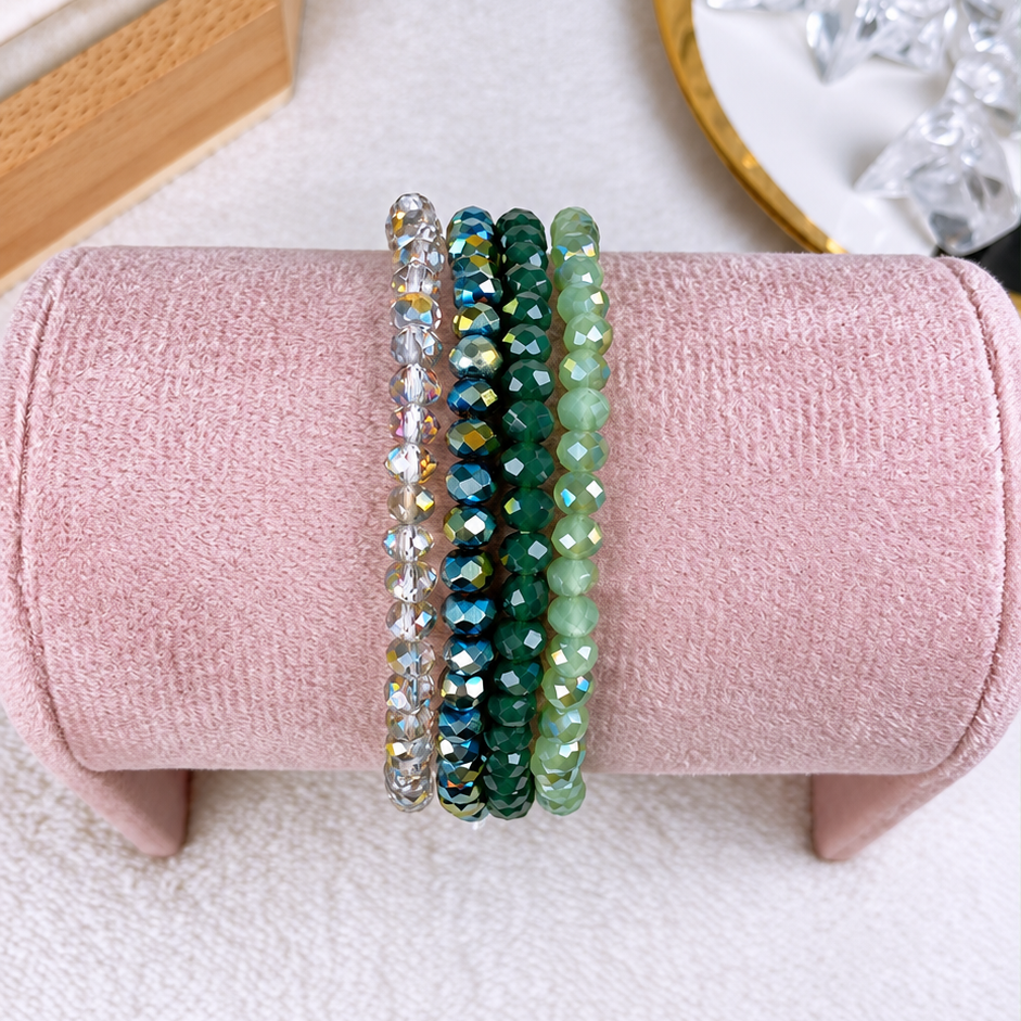 Set de Pulseras de Acrilico PB867-4