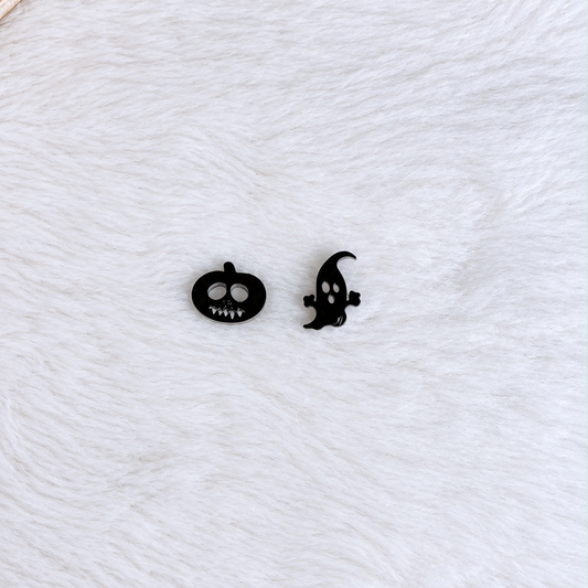 Arete de Halloween de Acero Inoxidable AAI3221-3 1CM