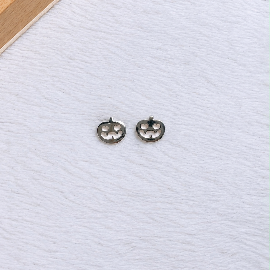 Arete de Halloween de Acero Inoxidable AAI3222-2 1CM