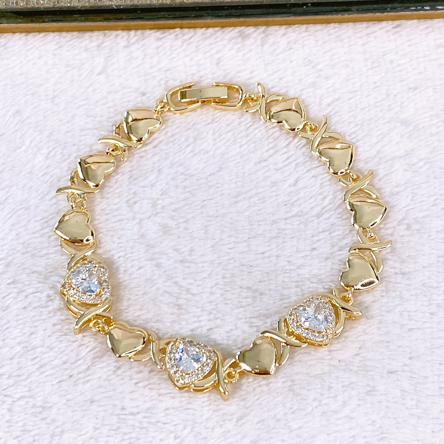 Pulsera de Chapa de Oro COP1941-1