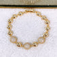 Pulsera de Chapa de Oro COP1942-1