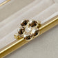 Anillo Chapa de Oro Ajustable ACO967-1
