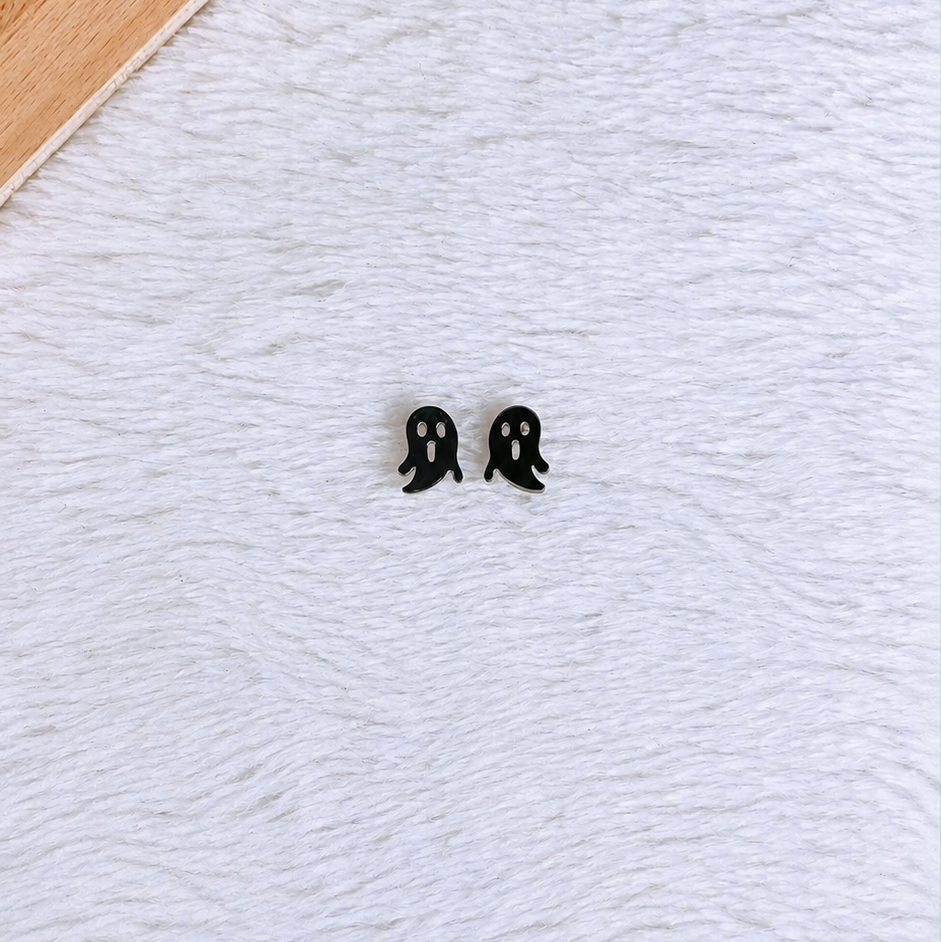 Arete de Halloween de Acero Inoxidable AAI3220-3 1CM