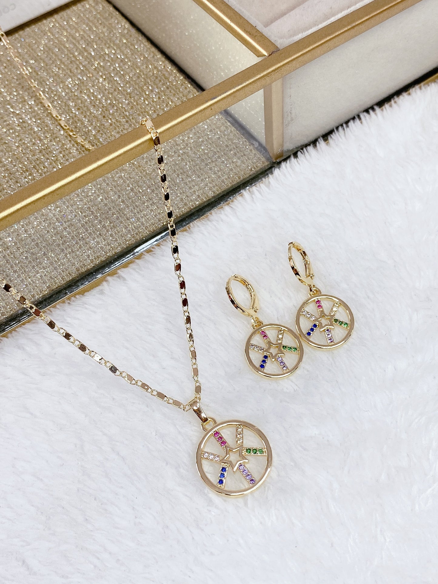 Set Chapa de Oro CC1622-2