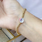 Pulsera Chapa de Oro PC434-3
