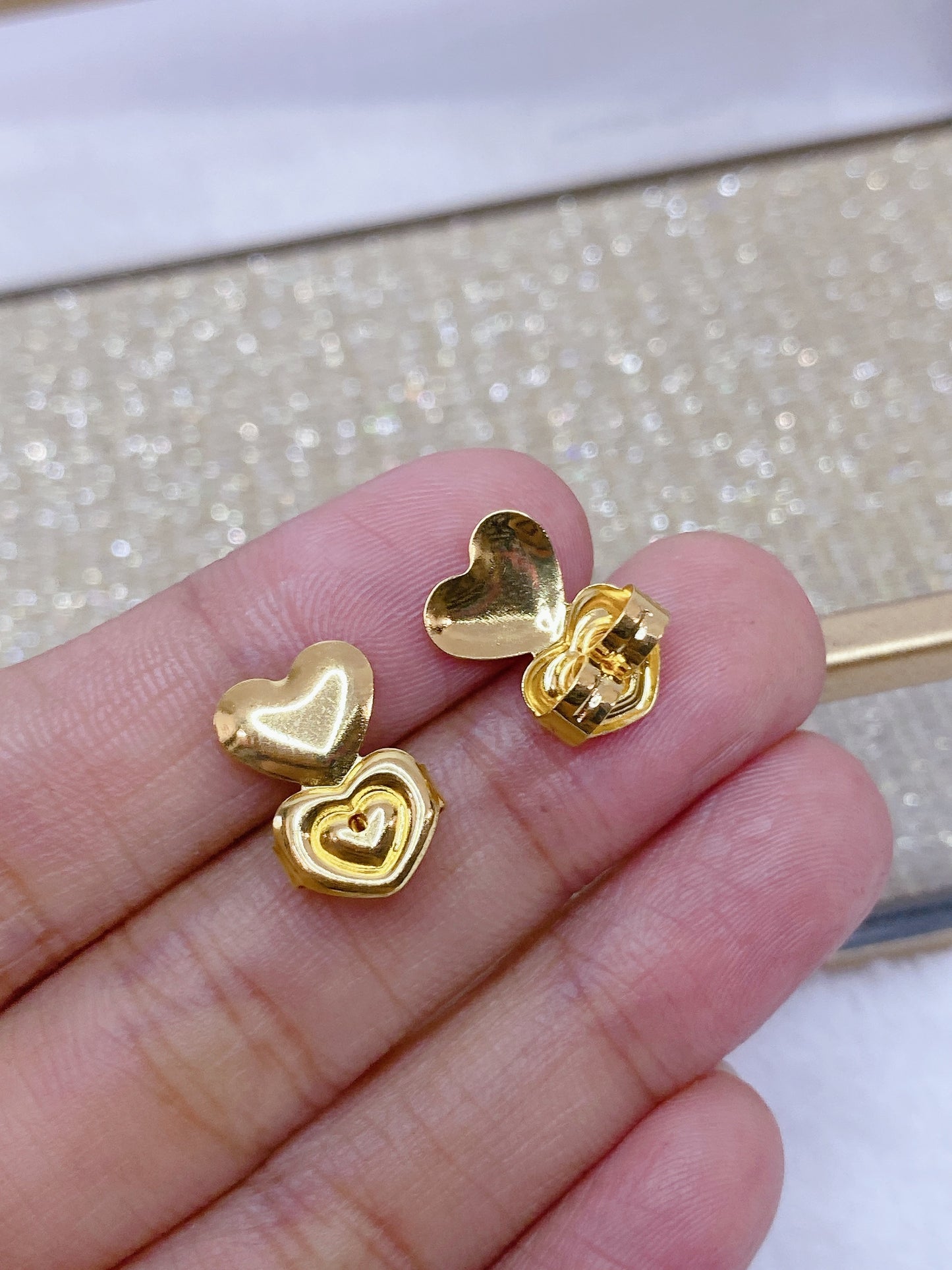 Levantador para Arete de Chapa de Oro OT14-1