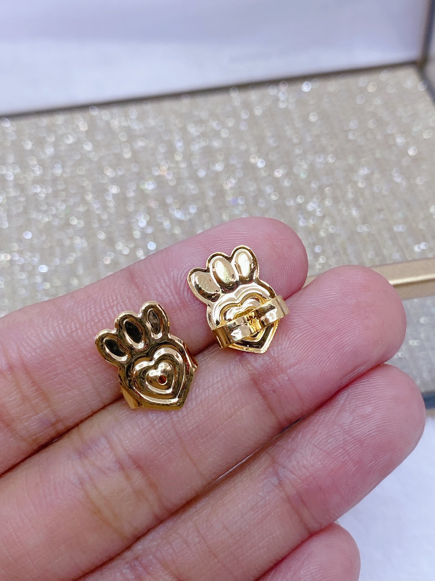 Levantador para Arete de Chapa de Oro OT13-1