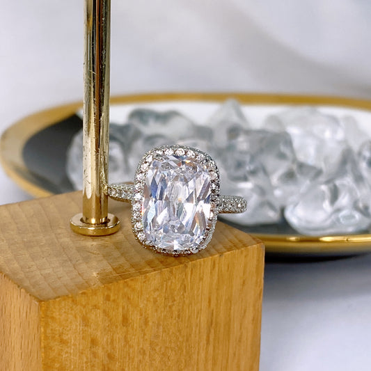 Anillo de Chapa de Oro Talla #8 COA1732-8