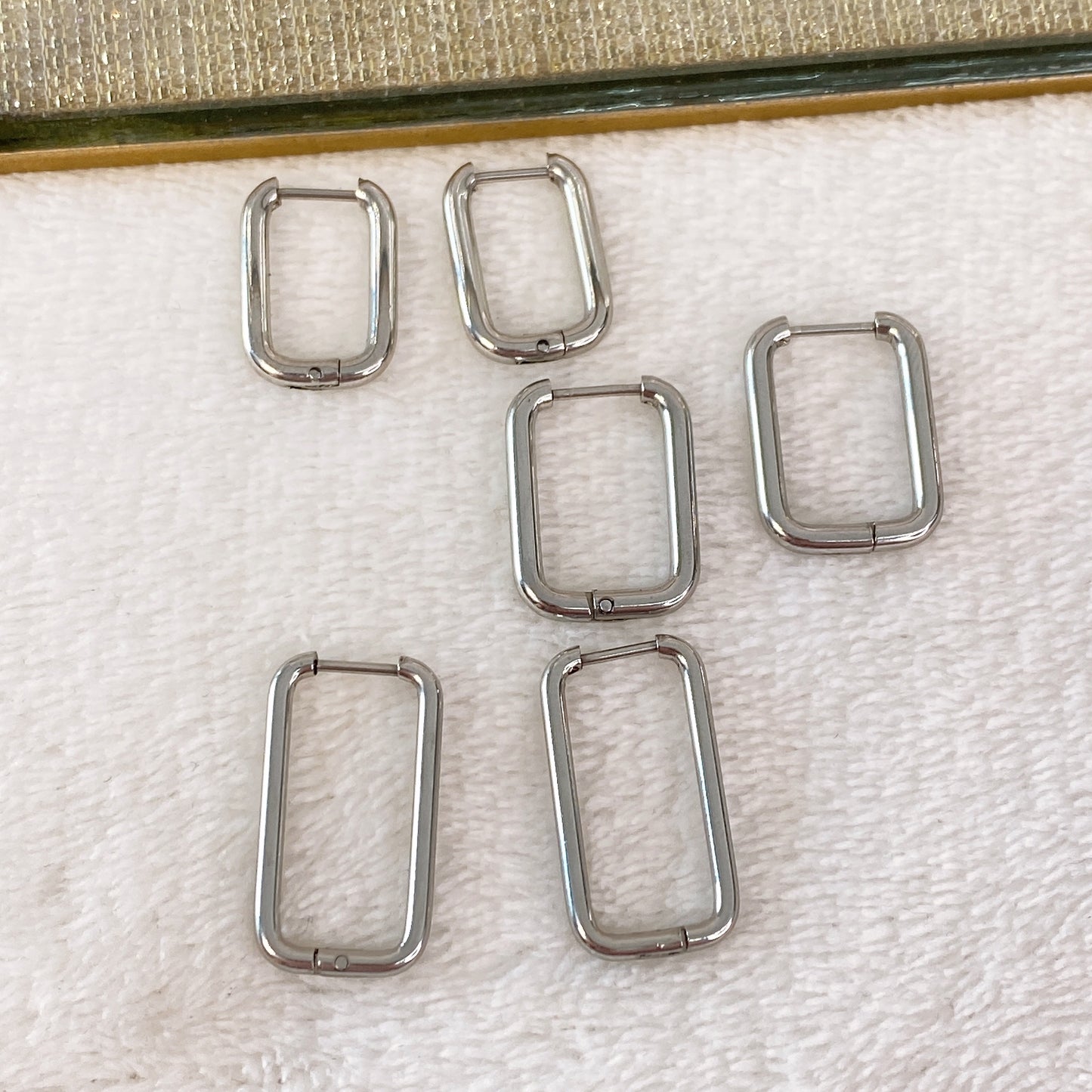 Set de Arracadas de Acero Inoxidable AAI1824-2