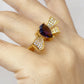 Anillo Chapa de Oro Ajustable ACO647-1