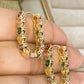 Arete de Chapa de Oro COA1841-1