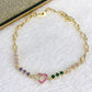 Pulsera de Chapa de Oro COP1470-1