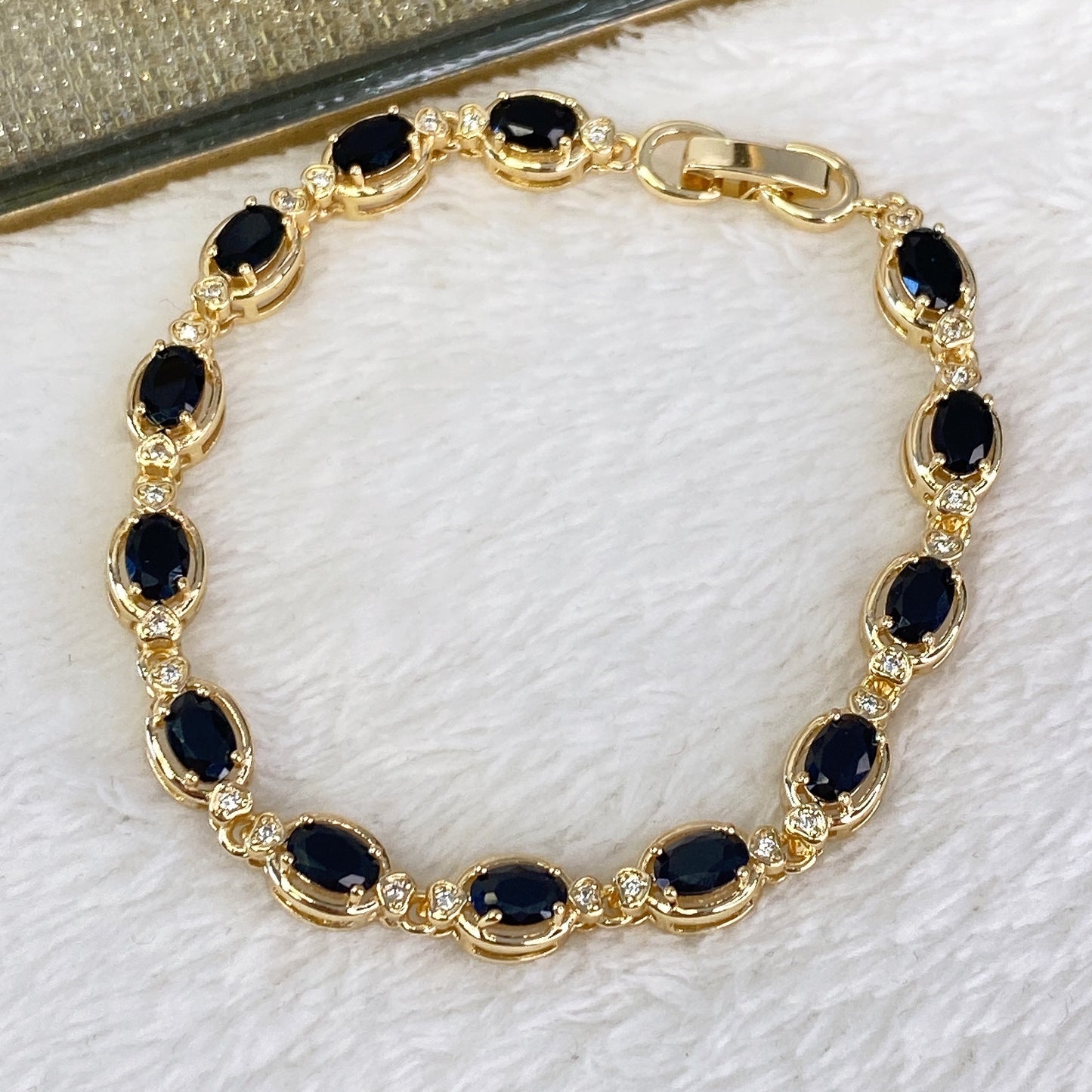 Pulsera de Chapa de Oro COP1479-2