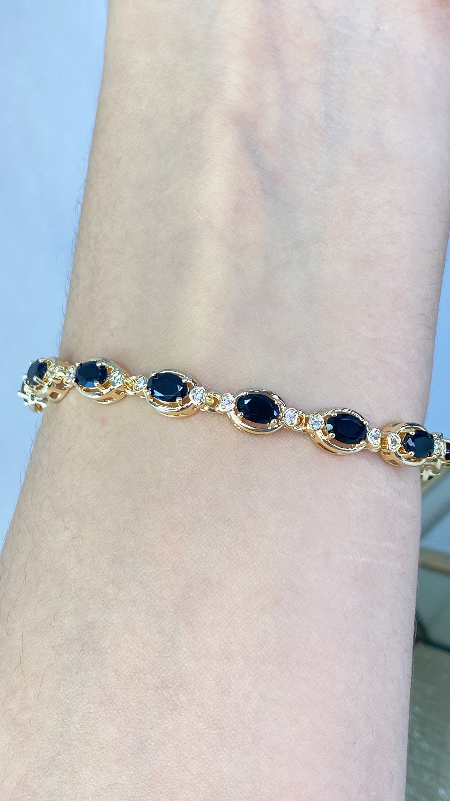 Pulsera de Chapa de Oro COP1479-2