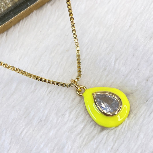 Collar Chapa de Oro CC2038-1