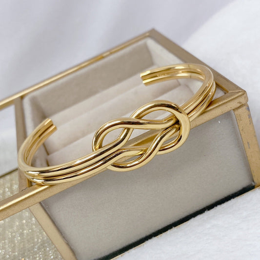 Pulsera Chapa de Oro COP805-1