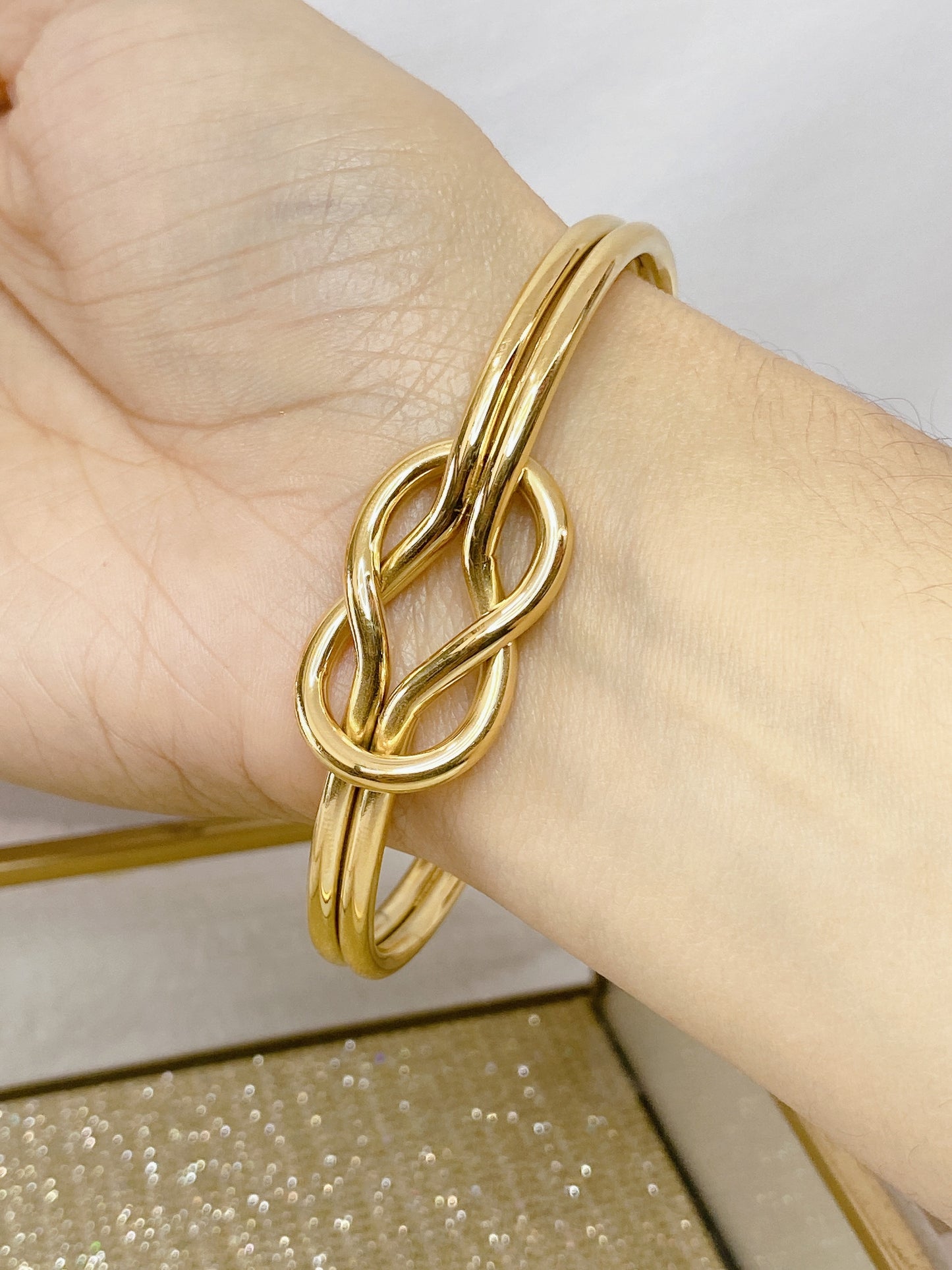 Pulsera Chapa de Oro COP805-1