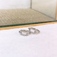 Arete de Chapa de Oro COA2728-2