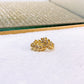 Arete de Chapa de Oro COA2729-1