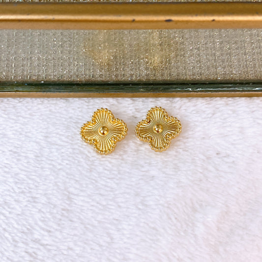Arete de Chapa de Oro COA2630-1