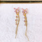 Arete de Chapa de Oro COA2763-4