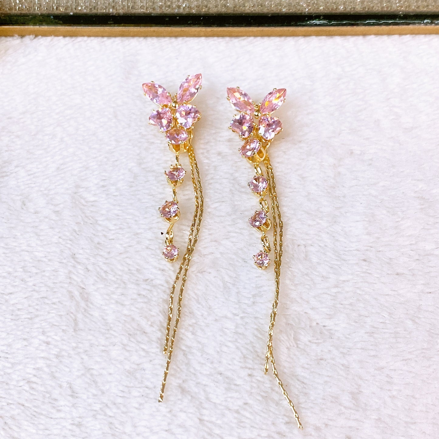 Arete de Chapa de Oro COA2763-4
