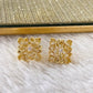 Arete de Chapa de Oro COA1895-1