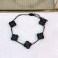 Pulsera de Acero Inoxidable de Trebol Mediano PAI1543-1