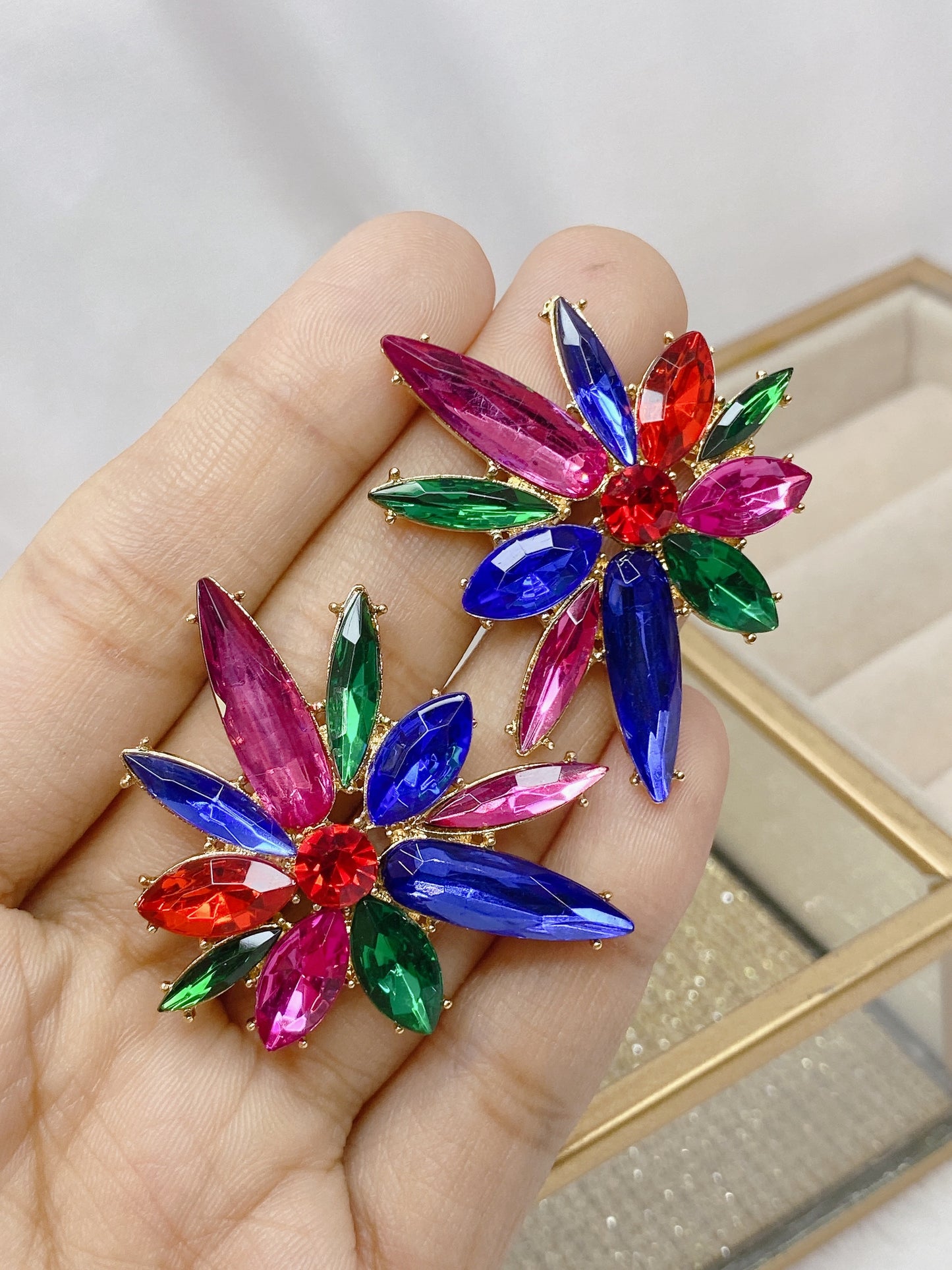 Arete de Fiesta de Bisuteria AB5327-2