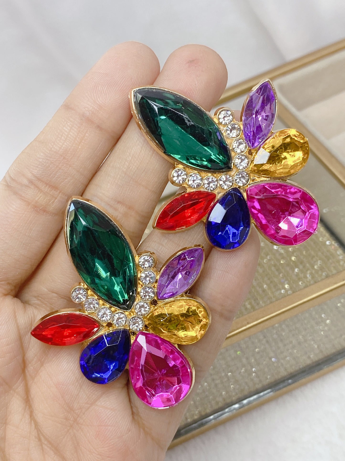 Arete de Fiesta de Bisuteria AB5322-1