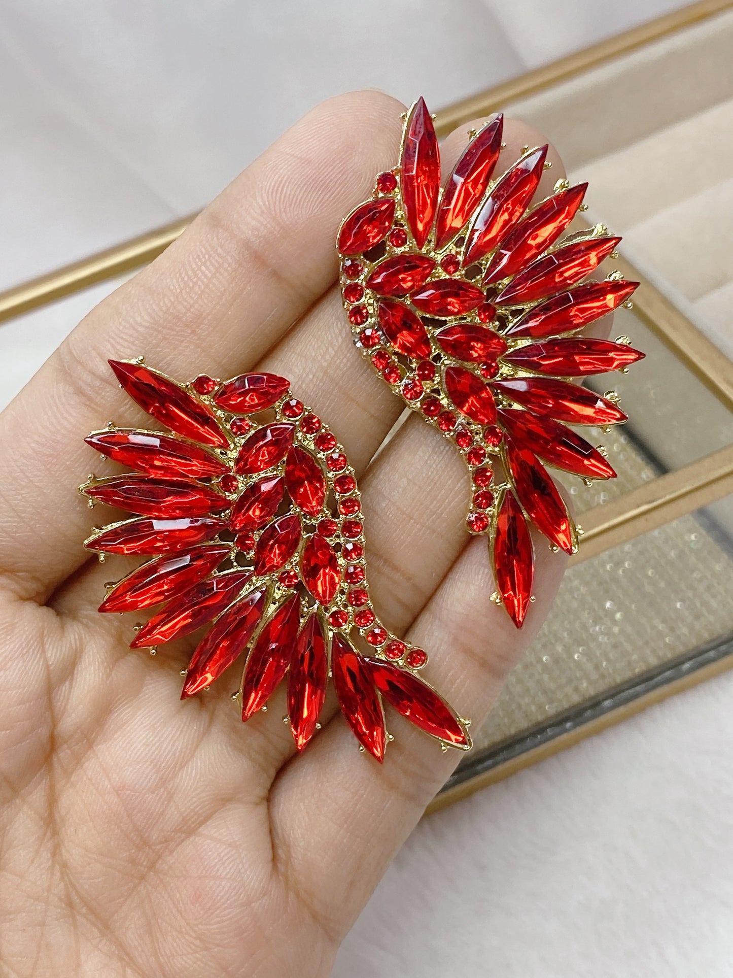 Arete de Fiesta de Bisuteria AB5324-4