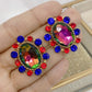 Arete de Fiesta de Bisuteria AB5305-2