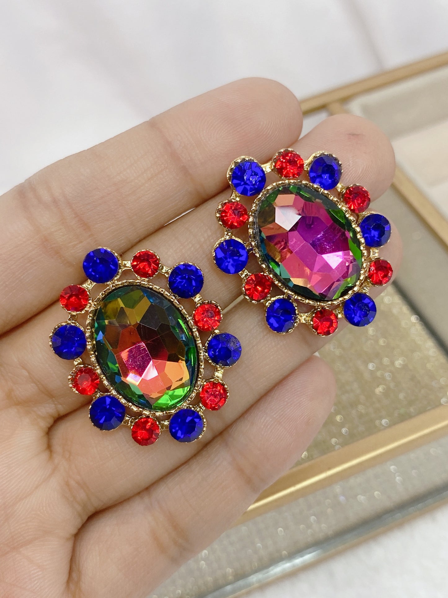 Arete de Fiesta de Bisuteria AB5305-2