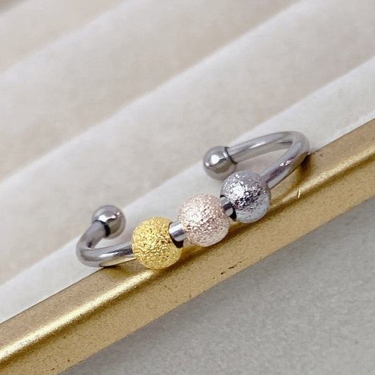 Anillo de Acero Ajustable RAI674-3