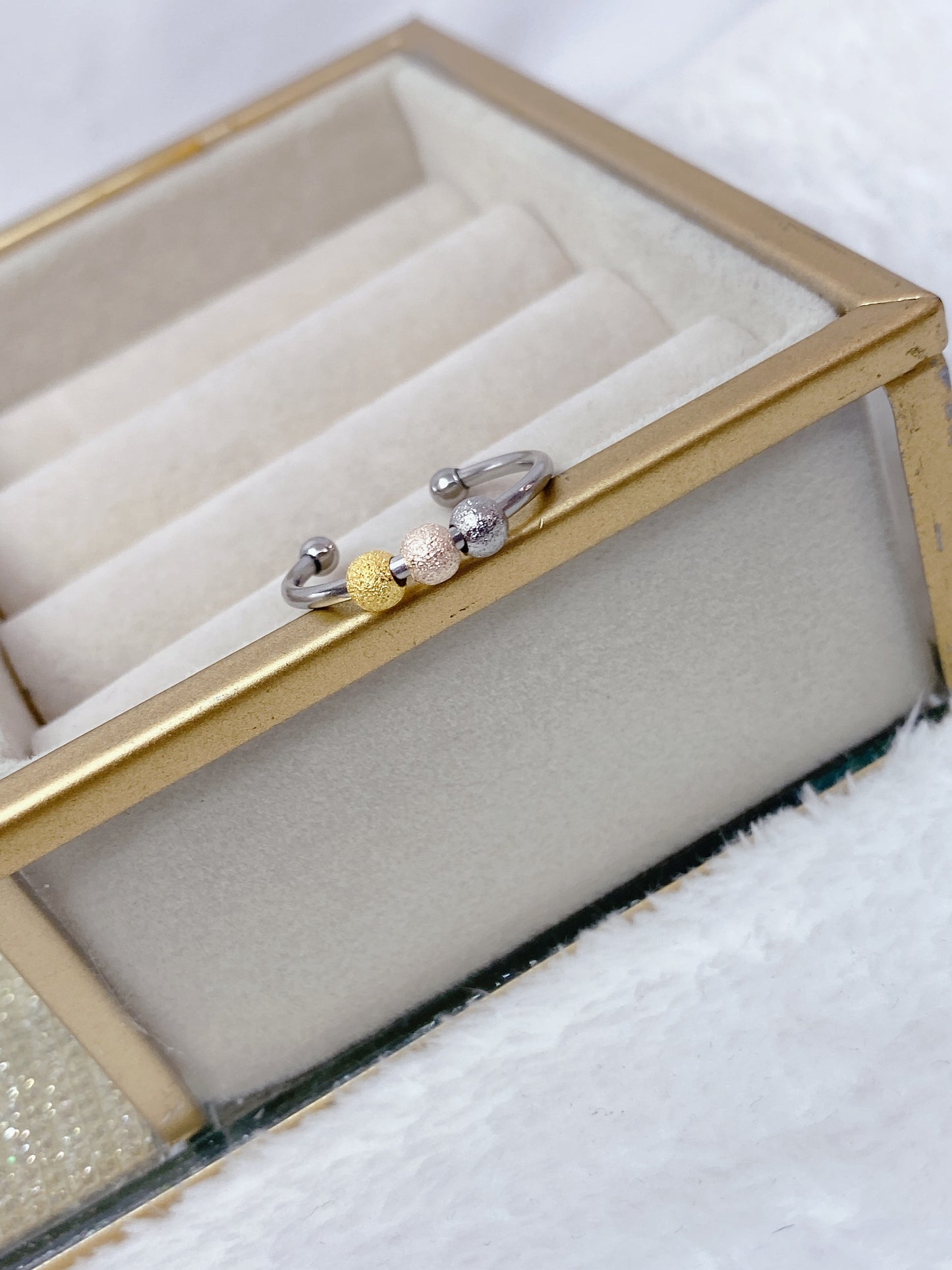 Anillo de Acero Ajustable RAI674-3