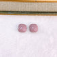 Arete de Chapa de Oro y Acrilico COA2827-2