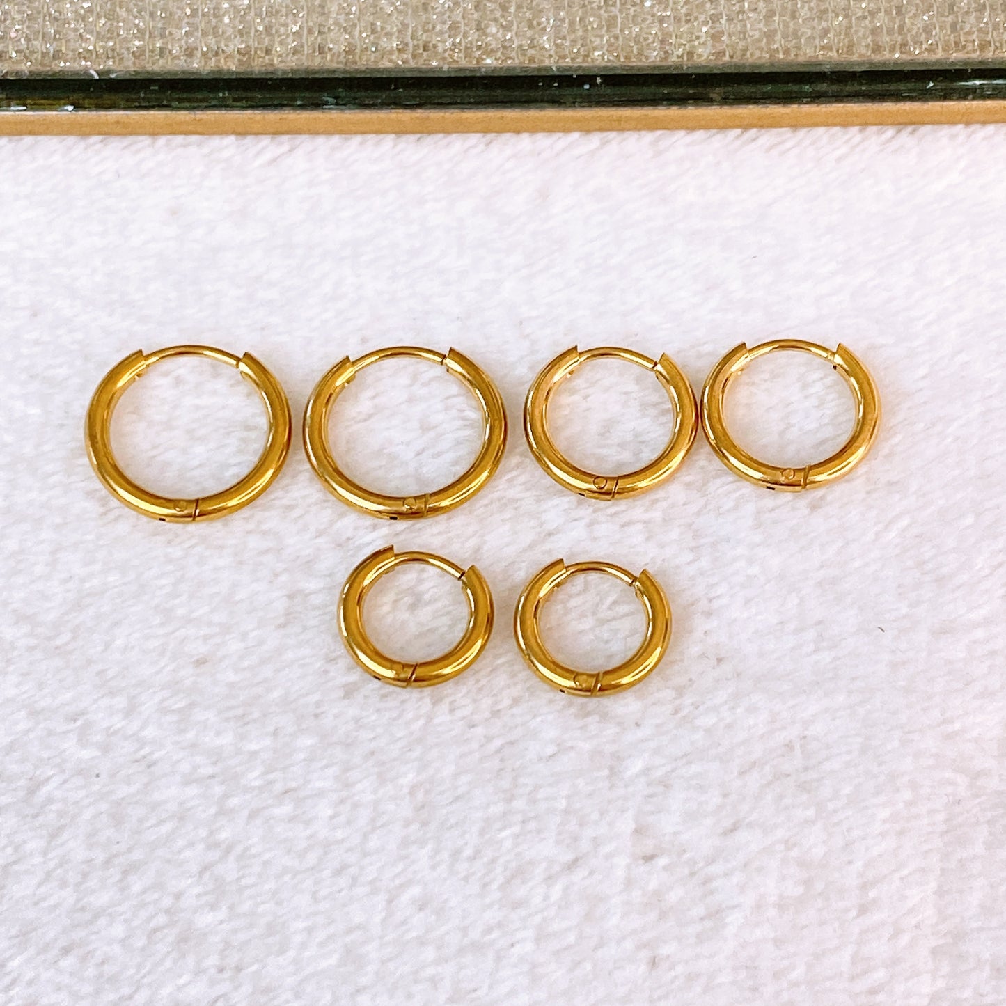 Set de Aretes de Acero Inoxidable AAI2937-1