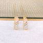 Arete de Oro Laminado COA2832-1