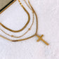 Collar Triple de Acero Inoxidable CAI3344-1