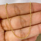 Cadena de Chapa de Oro CC2107-1