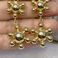 Arete Chapa de Oro COA1786-1