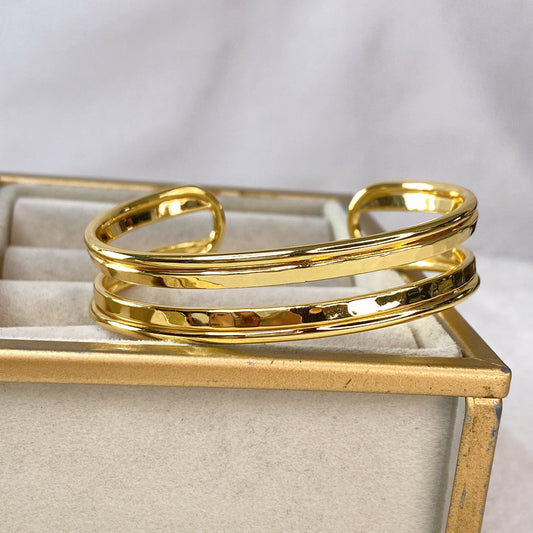 Pulsera de Chapa de Oro COP1632-1