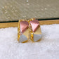 Arete Chapa de Oro COA1938-6